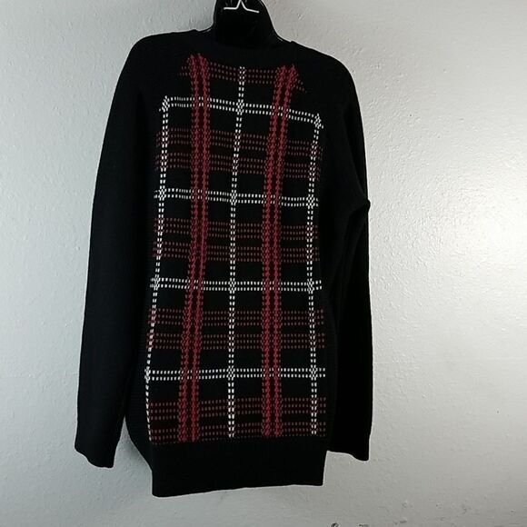 Pendleton Plaid Merino Wool Button Up Cardigan Md - Picture 3 of 4